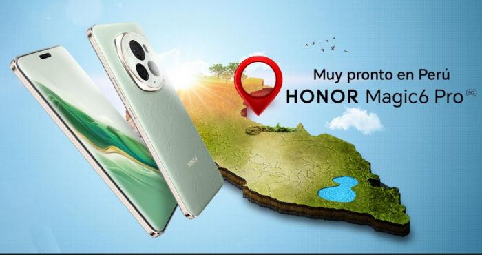 NP – Confirmada la llegada del HONOR Magic6 Pro a Perú