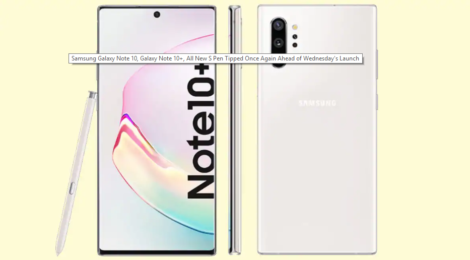 Galaxy Note 10