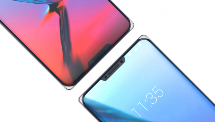 ZTE presenta el diseño del primer teléfono con dos «notch»