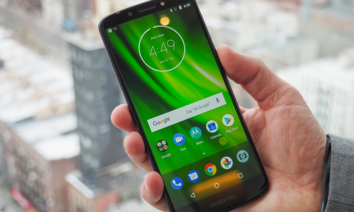 El Moto G6 ya se vende en Perú con operadora local