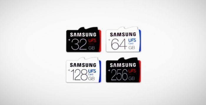 Samsung lanza nuevas tarjetas UFS hasta 5 veces más rápidas que las micro SD más veloces