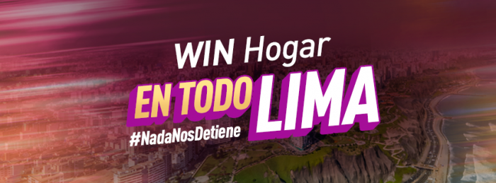 Esta será la cobertura de la fibra óptica de WIN en Lima Metropolitana y Callao