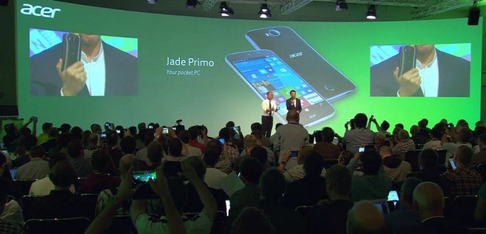 Acer presenta el primer «smartphone-PC» con Windows 10 Mobile