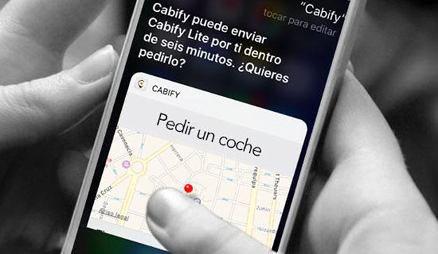 Ahora podrás pedir un taxi de Cabify usando Siri desde tu iPhone