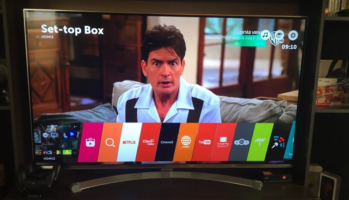 Charlie también se sorprendió con WebOS 3.0