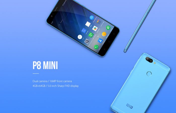 Elephone P8 Mini, doble cámara trasera y 4 GB de RAM por menos de 100 dólares