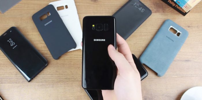 Accesorios oficiales del Galaxy S8 está en oferta en tienda local