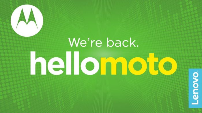 Moto vuelve a ser Motorola y nos explican sus razones