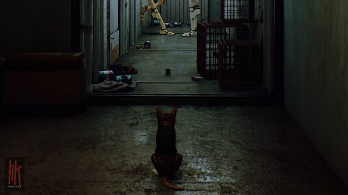 En este videojuego serás un gato en una ciudad futurista gato