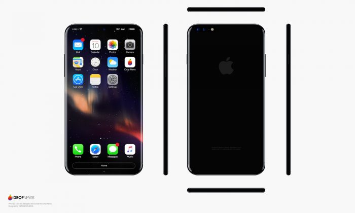 Este sería el diseño del iPhone 8 según todos los rumores