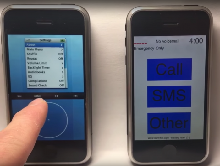 El iPhone pudo ser un fracaso según estos prototipos