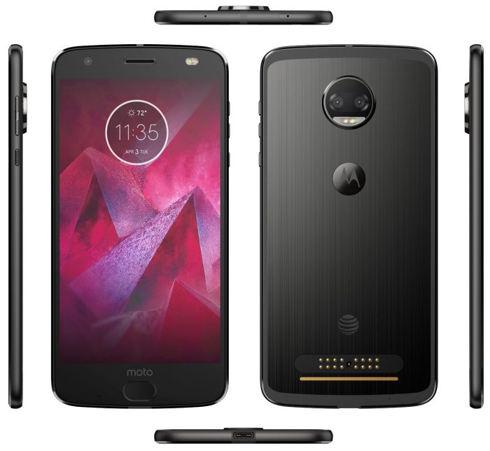Foto oficial del Moto Z2 Force