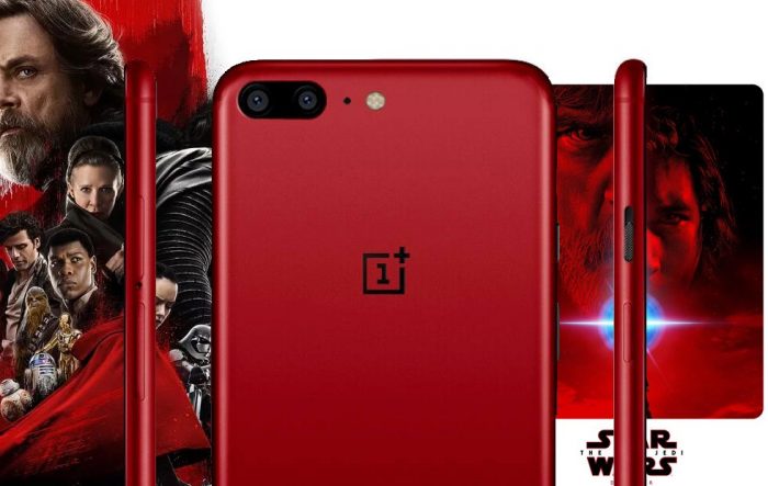 El OnePlus 5T podría llegar en una versión de Star Wars: The Last Jedi
