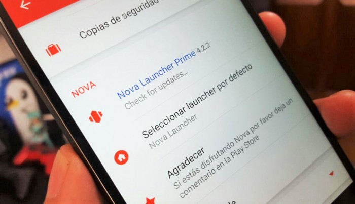 Nova Launcher Prime con gran descuento por tiempo limitado