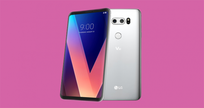 Este es el LG V30 y esto es todo lo que incluye