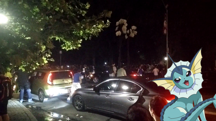(Video) Pokémon GO: Vaporeon aparece en Nueva York y todos pierden la cabeza Pokémon GO