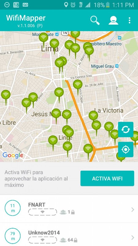 wifimapper peru